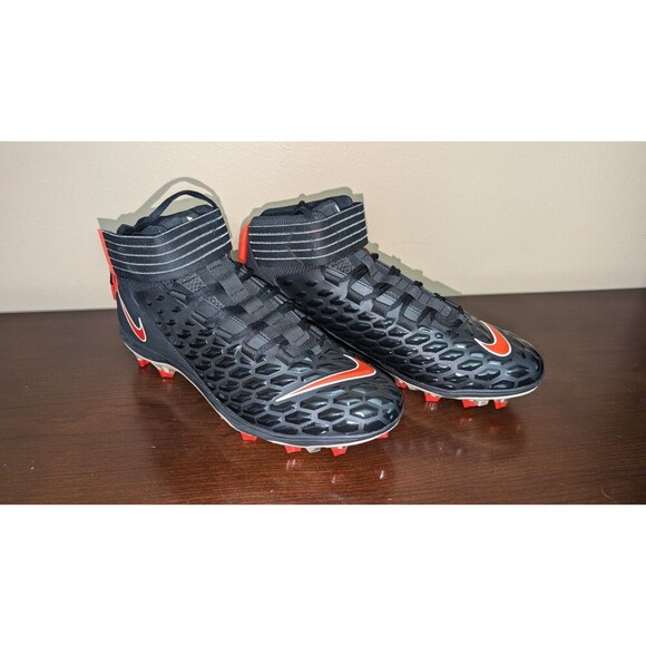NIKE FORCE SAVAGE PRO 2 Cleats Mens 15 Black Oregan State Beavers - Picture 1 of 13